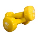 VINYL DUMBBELLS/ MANCUERNAS DE VINIL PAR 1 KG INFINITé