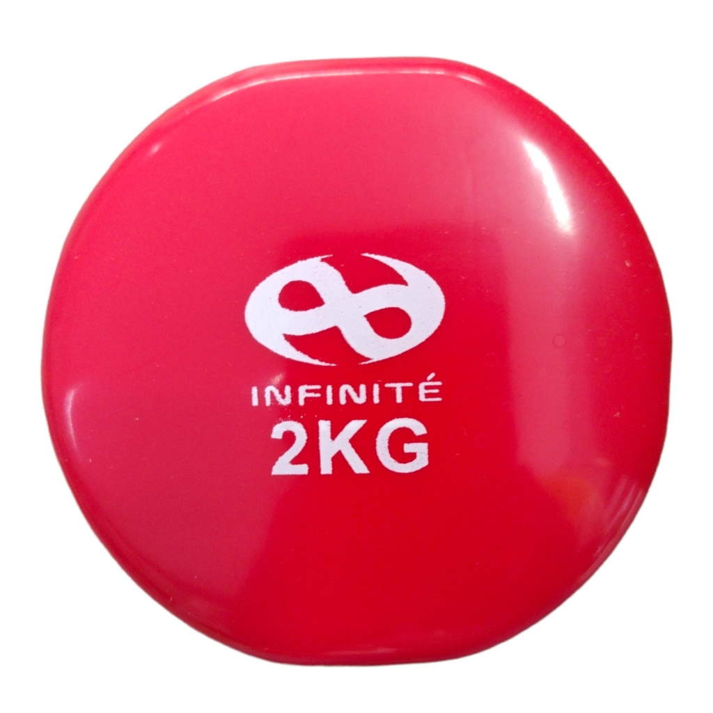 INFINITÉ MANCUERNAS DE VINIL / VINYL DUMBBELLS 2 KG (PAR) IF-V2