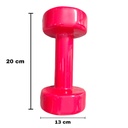 INFINITÉ MANCUERNAS DE VINIL / VINYL DUMBBELLS 4 KG (PAR) IF-V4