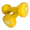 VINYL DUMBBELLS/ MANCUERNAS DE VINIL PAR 5 KG INFINITé