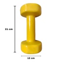 VINYL DUMBBELLS/ MANCUERNAS DE VINIL PAR 5 KG INFINITé