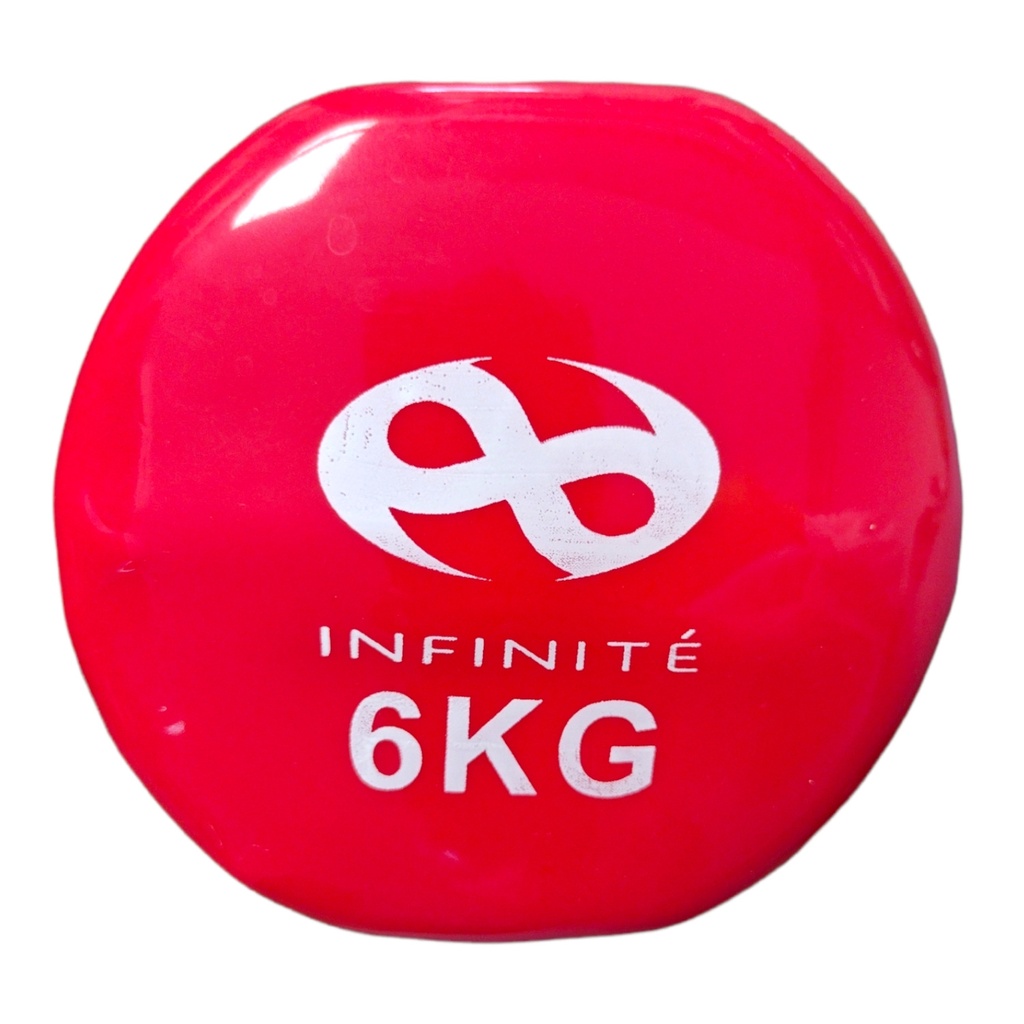 INFINITÉ MANCUERNAS DE VINIL / VINYL DUMBBELLS 6 KG (PAR) IF-V6