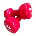 INFINITÉ MANCUERNAS DE VINIL / VINYL DUMBBELLS 6 KG (PAR) IF-V6