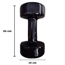 INFINITÉ MANCUERNAS DE VINIL / VINYL DUMBBELLS 9 KG (PAR) IF-V9