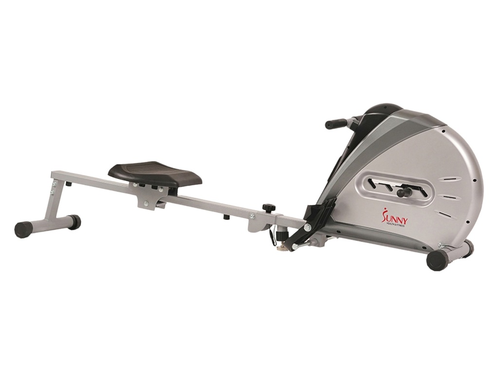 Sunny Fitness Máquina de remo con cordón elástico Bungee Resistance Rower SF-RW5606