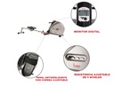 Sunny Fitness Máquina de remo con cordón elástico Bungee Resistance Rower SF-RW5606