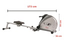 Sunny Fitness Máquina de remo con cordón elástico Bungee Resistance Rower SF-RW5606