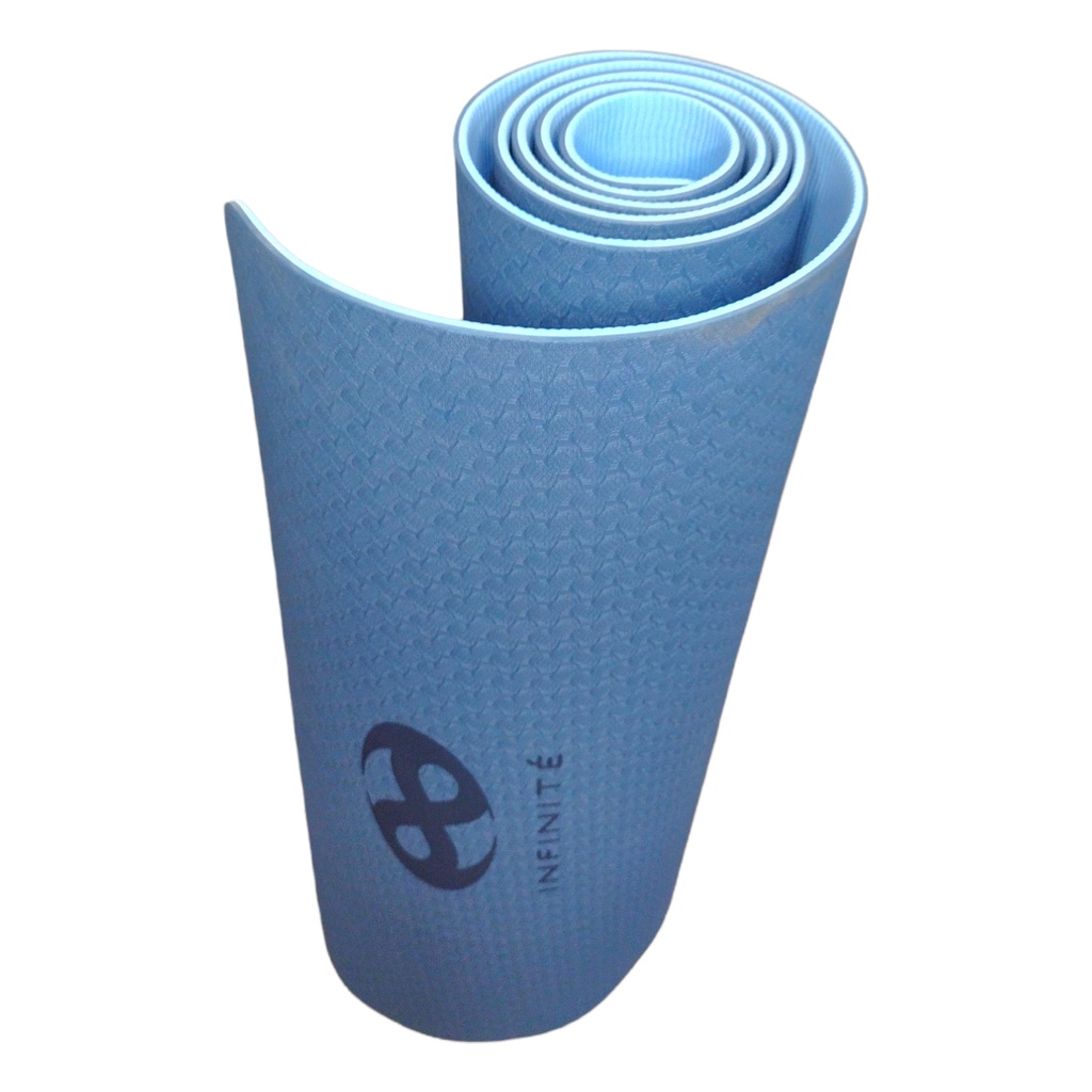 NFINITé Tapete de Yoga Profesional Azul//Yoga Mat Blue