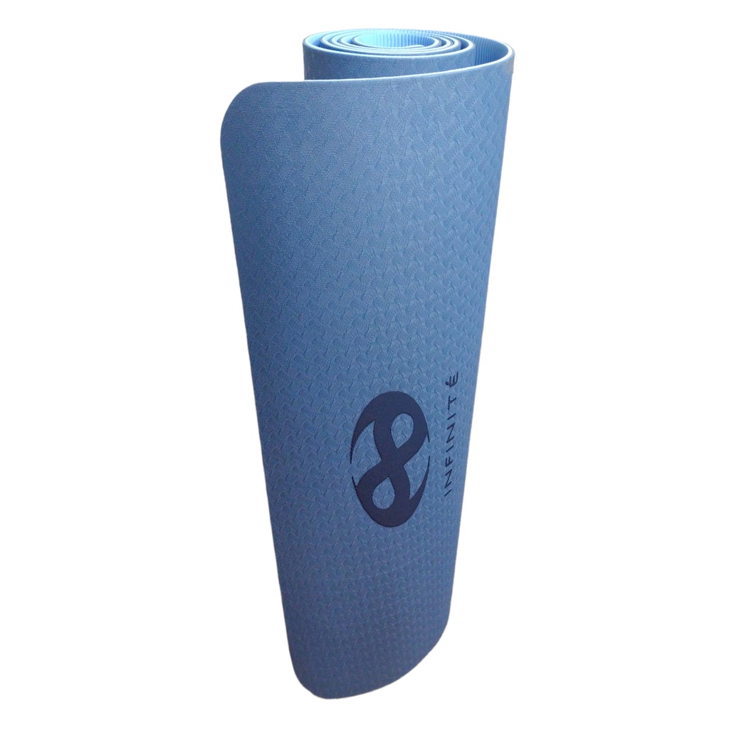 NFINITé Tapete de Yoga Profesional Azul//Yoga Mat Blue