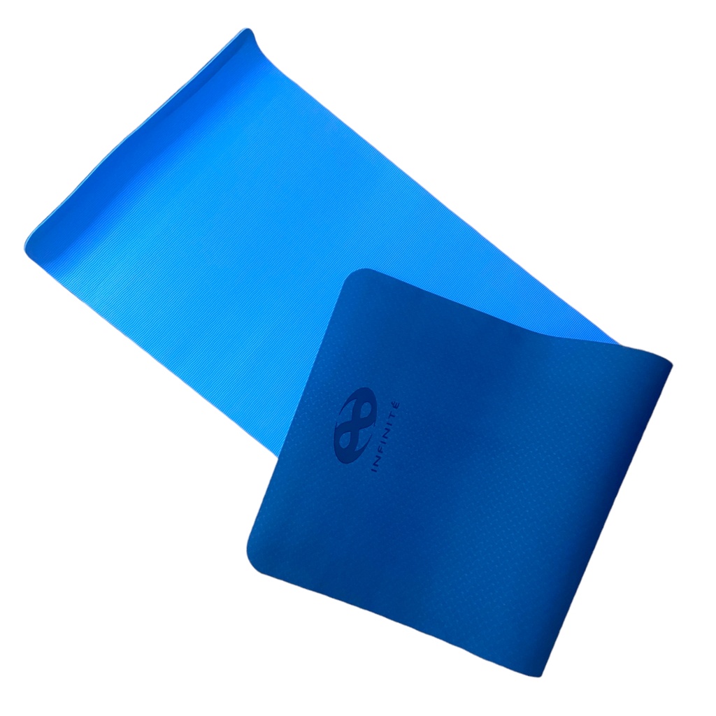 NFINITé Tapete de Yoga Profesional Azul//Yoga Mat Blue