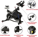 ASUNA MINOTAUR MAGNETIC COMMERCIAL INDOOR CYCLING BIKE