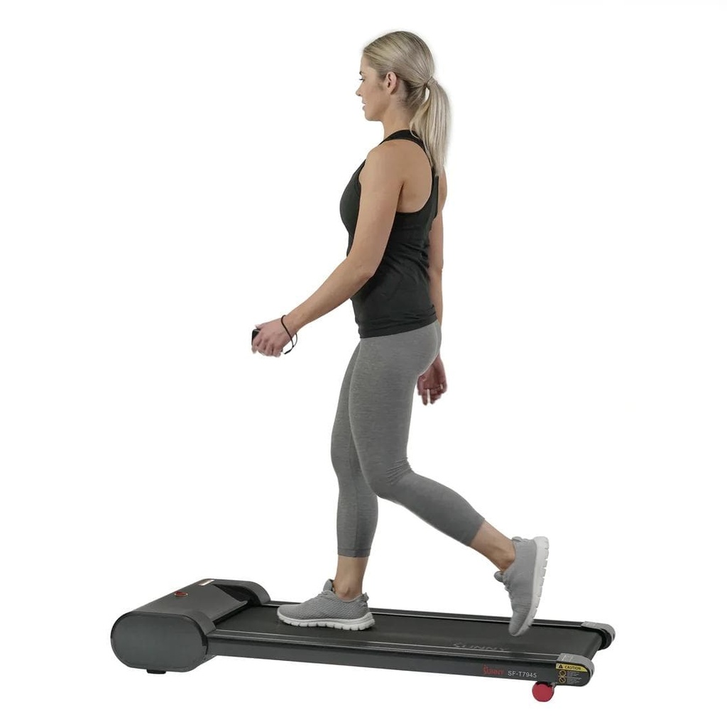 Sunny Health &amp; Fitness Walkstation - Cinta de correr plana SF-T7945