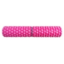 Prosource Rodillo para Masajes 2-IN-1 Hexa Massage Foam Roller 24"X5"/ 12"X 5" PS-2163-HEX-LMR-PINK