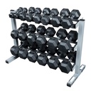 3 Tier Dumbbell Rack/Rack de 3 Niveles para mancuerna Hexagonal  GDR363