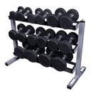 3 Tier Dumbbell Rack/Rack de 3 Niveles para mancuerna Hexagonal  GDR363