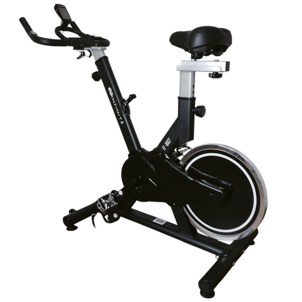 INFINITé Bici Indoor Rueda Inercia Trasera + Display +14Kg IF-B07