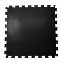 Infinité Piso Comercial 7 mm (+-1mm) 4 lozetas tipo rompecabezas 50x50 cm Negro IF-PisoN7