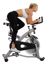 Sunny Health & Fitness-Bicicleta de ciclo ASUNA Sabre-Comercial de Ciclismo de Interior de Correa Magnética