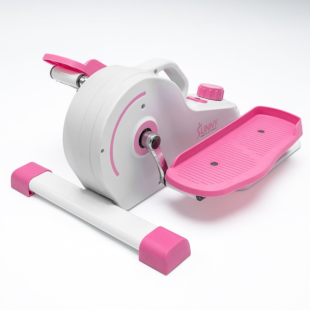 SUNNY  PINK UNDER DESK ELLIPTICAL MACHINE