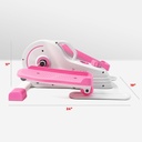 SUNNY  PINK UNDER DESK ELLIPTICAL MACHINE