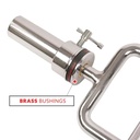 SUNNY HEALTH & FITNESS 34´ OLYMPIC TRICEP BAR WITH RING COLLARS