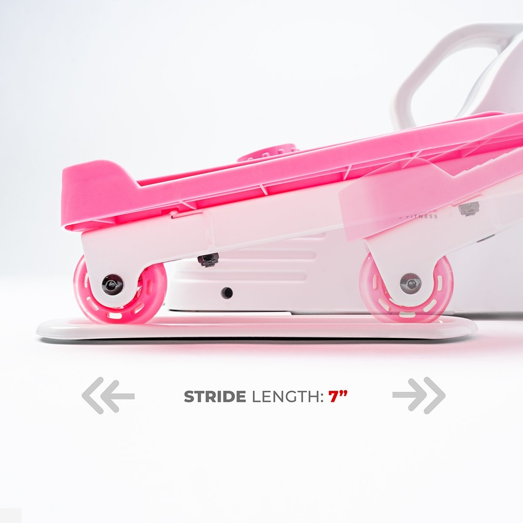 SUNNY  PINK UNDER DESK ELLIPTICAL MACHINE