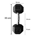 Infinité Mancuerna Hexagonal 9kg IF-HK9