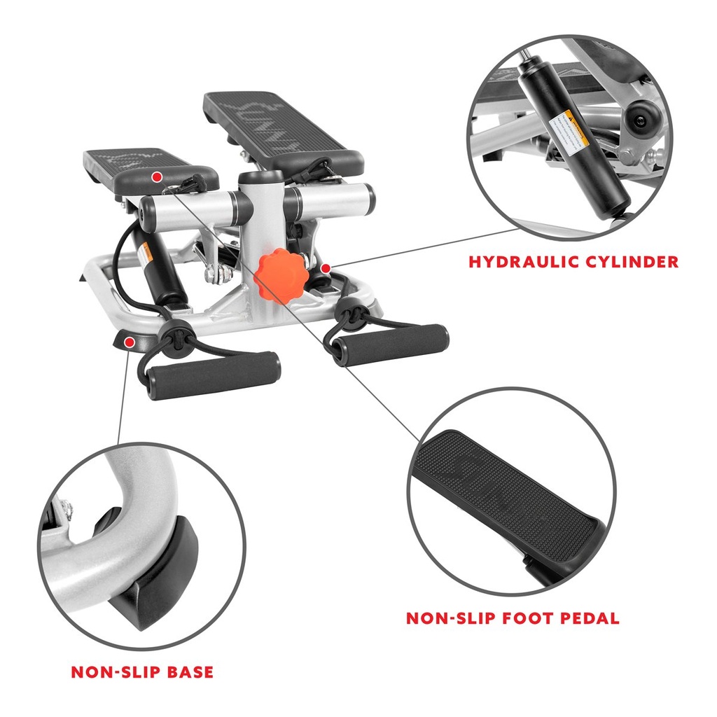 Sunny Health & Fitness Máquina de pasos para todo el cuerpo SF-S0978