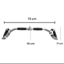 Bodytone Agarre remo recto/ Shovel lat bar