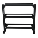 Infinité Rack de mancuernas Gimnasio, Capacidad 880 Libras Negro IF-R3-NIV