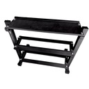 Infinité Rack de mancuernas Gimnasio, Capacidad 880 Libras Negro IF-R3-NIV