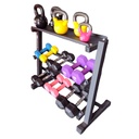 Infinité Rack de mancuernas Gimnasio en casa, Capacidad de 600 Libras, Amarillo/Negro IF-R2N (copia)