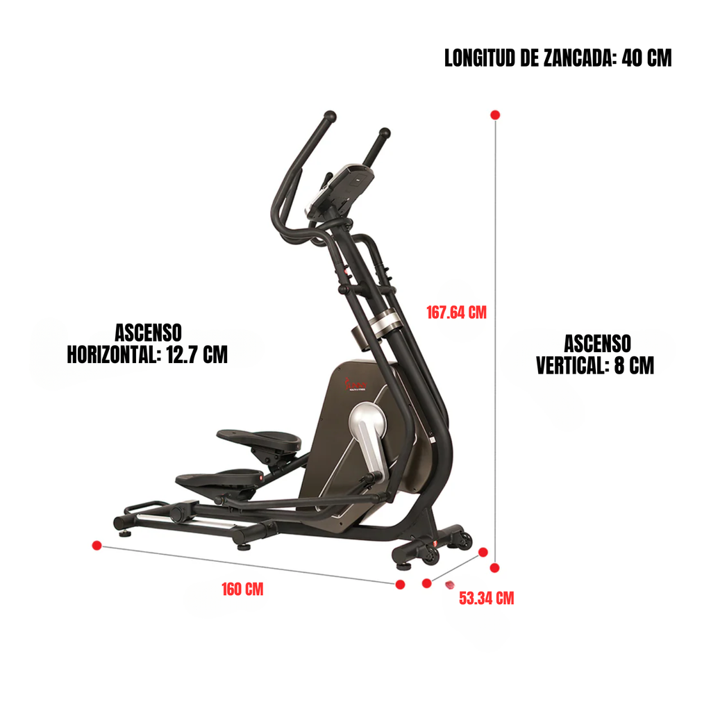 Sunny Health &amp; Fitness Elíptico Circuit Zone