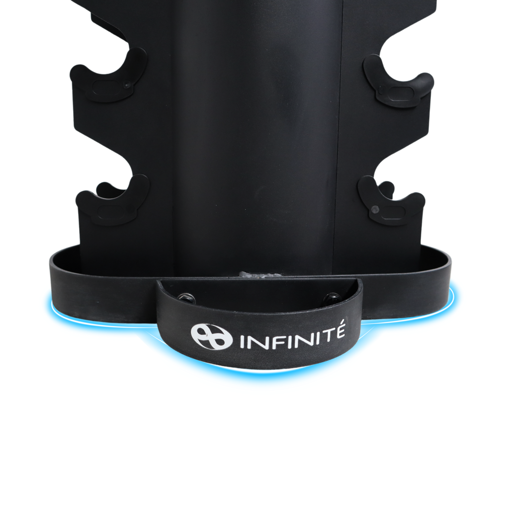 Infinité Rack Soporte para Mancuernas Vertical Para10 Pares (IF-RMV10P)