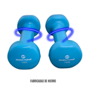 Bodytone Mancuernas de vinilo/ Vinyl dumbbell 1KG (par)