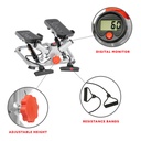 Sunny Health & Fitness  Máquina escalonadora con Bandas de Resistencia SF-S0979