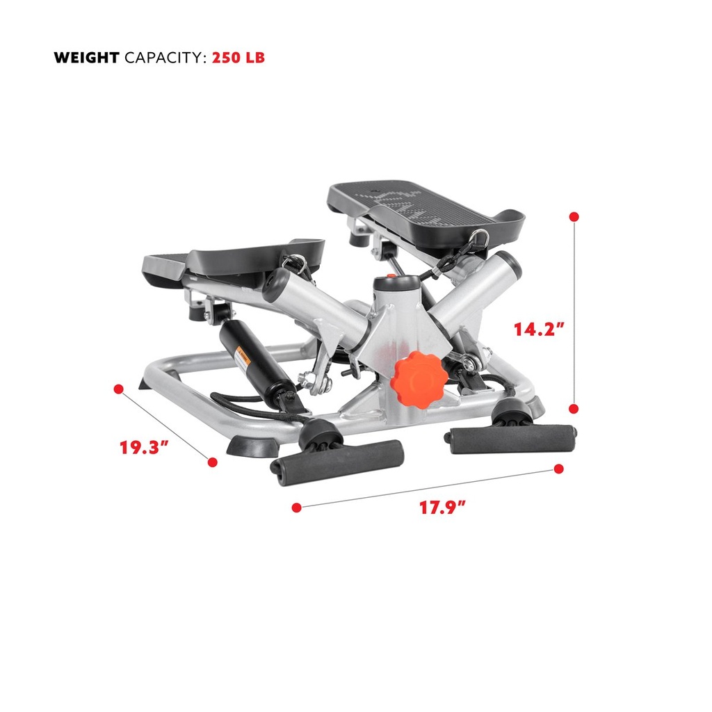 Sunny Health & Fitness  Máquina escalonadora con Bandas de Resistencia SF-S0979