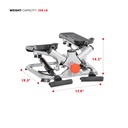 Sunny Health & Fitness  Máquina escalonadora con Bandas de Resistencia SF-S0979