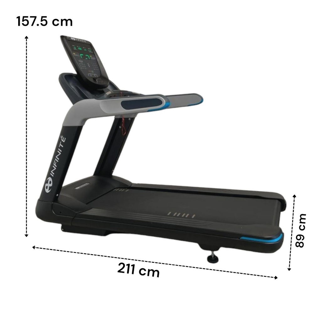 Infinité Caminadora Profesional uso Rudo Acero 7HP (pantalla LED) 110V  IF-X500D