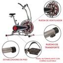 MOTION AIR BIKE FAN EJERCICIO CON RESISTENCIA ILIMITADA Y SOPORTE PARA DISPOSITIVOS SF-B2916