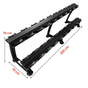 Infinité Dumbell Rack 10 pares IF-PRK520