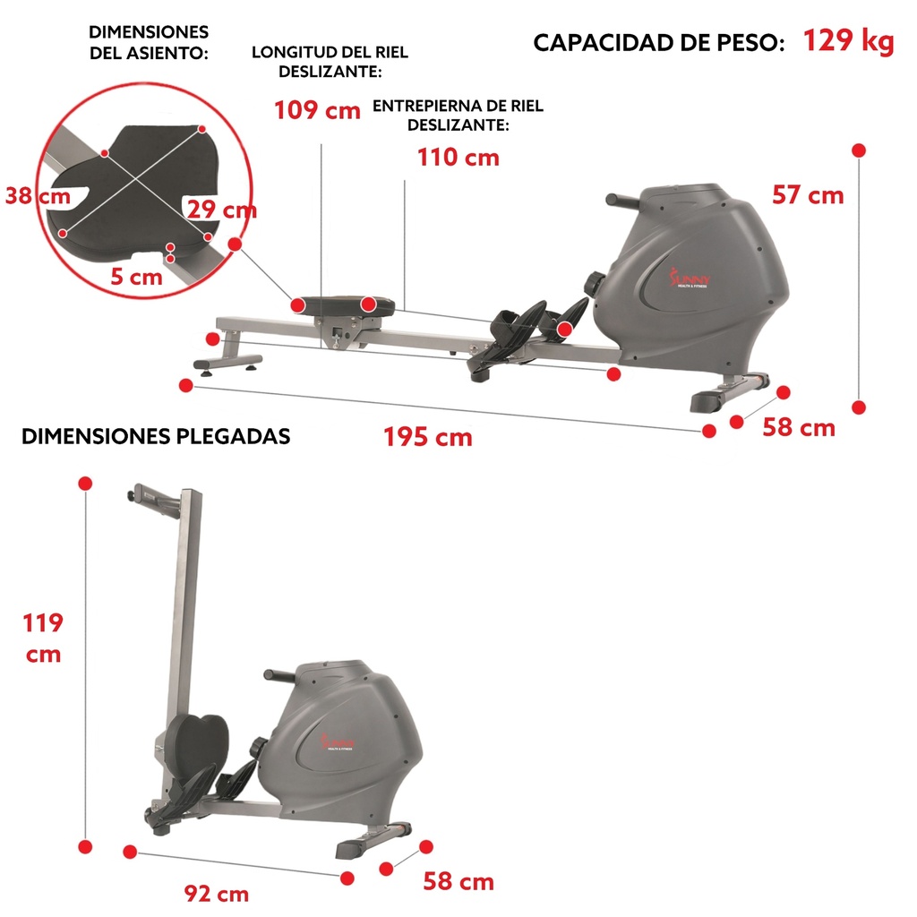 Sunny Remo Remadora Magnetica con Monitor digital SF-RW5801