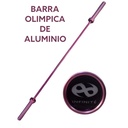 Infinité Barra Olímpica de Aluminio Color Rosa 180 CM 5 KG IF-180/PINK