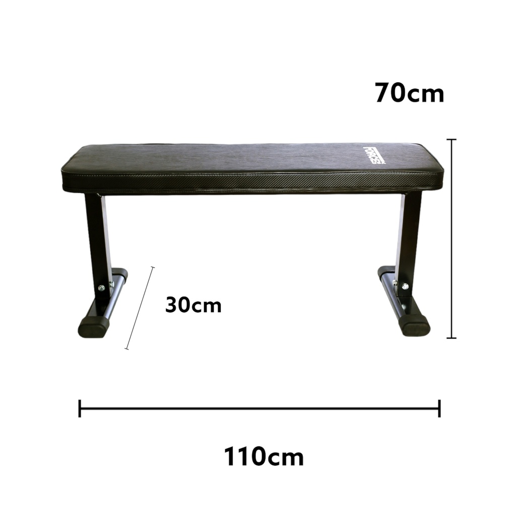 Force USA Banco Plano 500lb de resistencia F-SP1