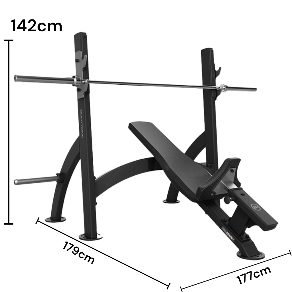 Bodytone Banco Inclinado para Press Olímpico BT-SRB07E