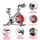Sunny Bicicleta de Profesional Indoor Cycling Bike SF-B901