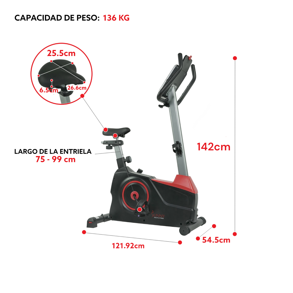 Sunny Fitness Bicicleta Vertical Evo-Fit SF-B2969