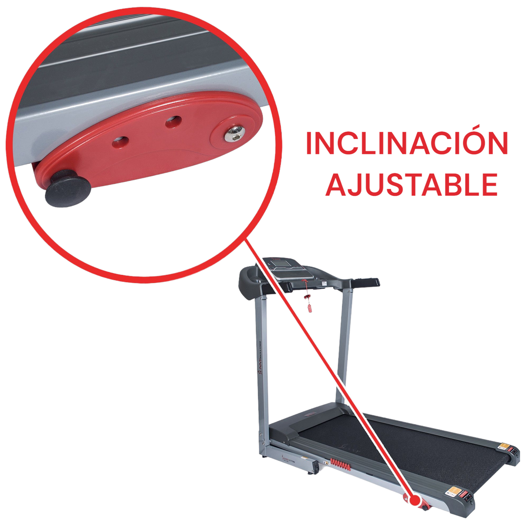 Sunny Caminadora Electrica Con Inclinacion Y Usb Sf-t7860