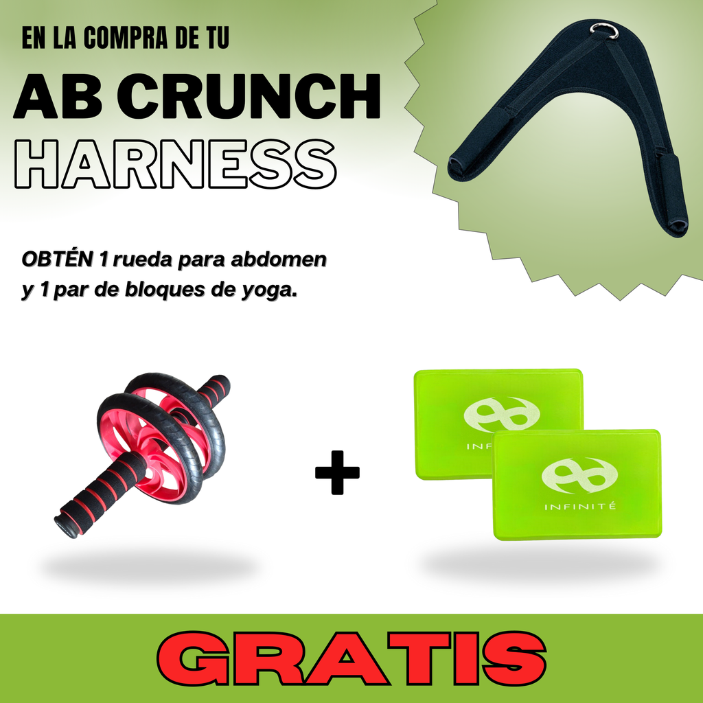 BODYSOLID AGARRE PARA FLEXIÓN DE ABDOMEN / AB CRUNCH HARNESS BS-ACH18