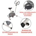 SUNNY Bicicleta Vertical de resistencia magnética con monitor SF-B2906